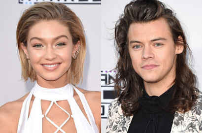 Ups, Harry Styles Dipermalukan Gigi Hadid di Red Carpet AMA 2015?