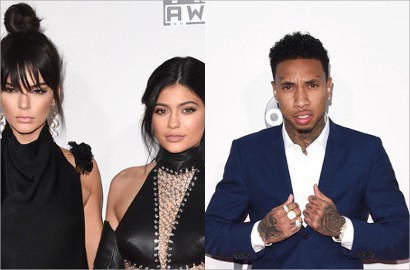 Reuni di Ajang AMA 2015, Kylie Gandeng Tangan Kendall Hindari Tyga