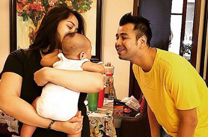 Diterpa Isu Pihak Ketiga, Raffi Ahmad dan Nagita Slavina Pamer Mandi Bareng