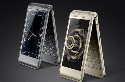 Keren, Samsung Rilis Android Kelas Atas W2016 Berbentuk Flip