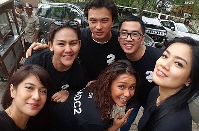Bagai Anak Kecil, Titi Kamal Menangis di Lokasi Syuting 'AADC 2'