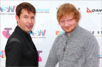 Ed Sheeran Bakal Bertunangan dengan James Blunt, Bercanda?