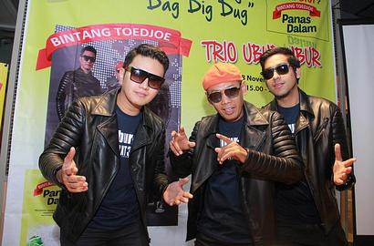 Trio Ubur Ubur Ajak Model Rusia di Video Musik 'Dag Dig Dug'