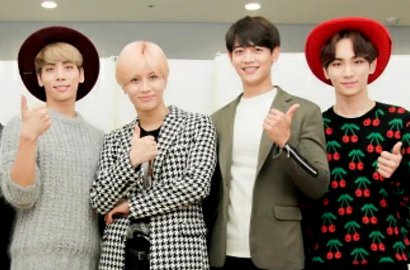 Intip Kecenya Gaya SHINee Saat Berangkat ke Hong Kong untuk MAMA 2015