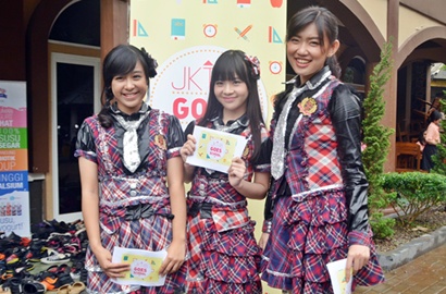 JKT48 Berikan Motivasi Belajar Lewat Program 'JKT48 Goes To School'