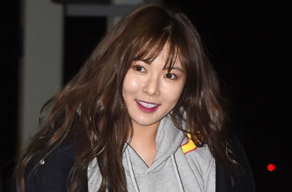 Musim Dingin, Hyuna 4Minute Cuek Pakai Hot Pants di Bandara