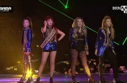 Tampil Dadakan di MAMA 2015, 2NE1 Sukses Hebohkan Fans