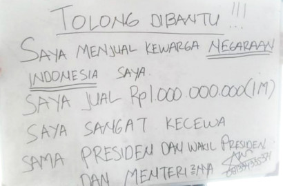 Jual Kewarganegaraan Rp 1 M, Pria Asal Malang Ini Dihujat