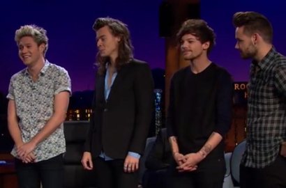 Kalah Main Game, One Direction Bikin Tato Permanen di 'Late Late Show'