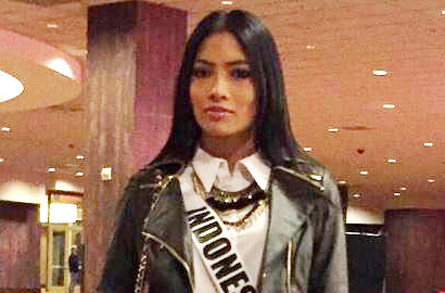 Akrab, Anindya Kusuma Putri Ajak Miss Singapore Ngomong Bahasa Indonesia
