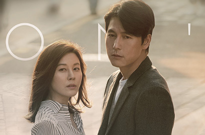 Sendu, Jung Woo Sung Gandeng Tangan Kim Ha Neul di Poster 'Don't Forget Me'