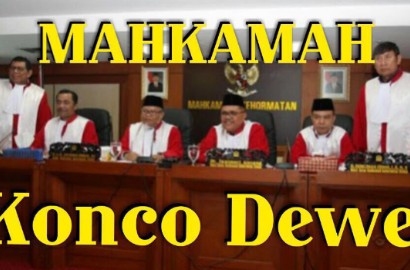Beredar Meme 'Mahkamah Konco Dewe',  #MKDBobrok Jadi Trending Topik