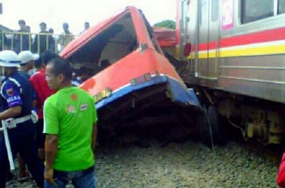 Kecelakaan Metromini-KRL di Tubagus Angke Jadi Perhatian Media Internasional