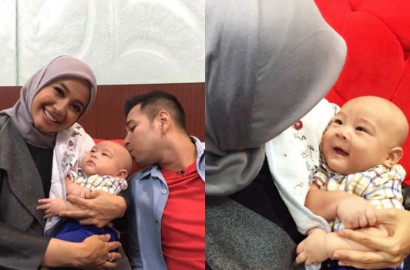 Fans Komentari Foto Rafathar Genggam Erat Jari Mantan Raffi, Laudya Cynthia Bella