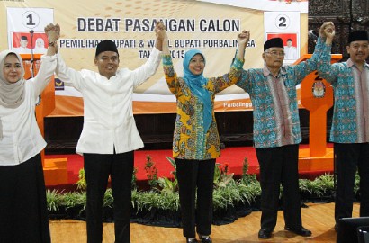 Demi Salurkan Hak Suara, Warga Purbalingga Rela Pertaruhkan Nyawa