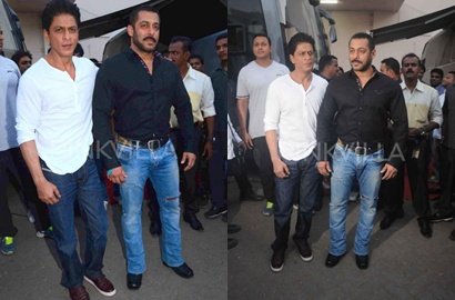 Salman Khan Ikutan Promosi Film Shahrukh Khan-Kajol 'Dilwale'