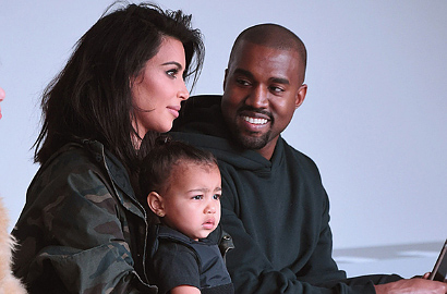 Masih Dirahasiakan, Begini Gambaran Wajah Putra Kim K-Kanye West