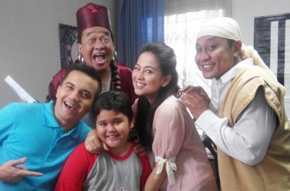 Bareng Istri Denny Cagur, Sahrul Gunawan Main di 'Om Jin dan Jun'