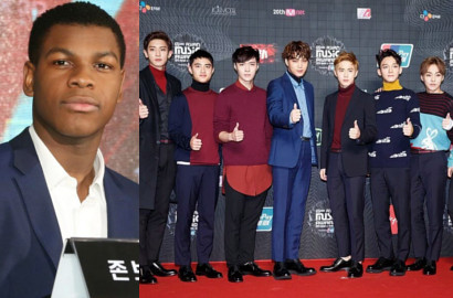 John Boyega 'Star Wars' Nyesel Bercanda Ingin Jadi Member EXO?