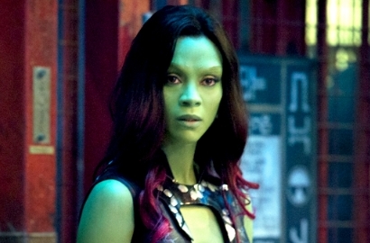 Zoe Saldana Beri 'Petunjuk' Kostum Baru di 'Guardians of the Galaxy Vol.2'?