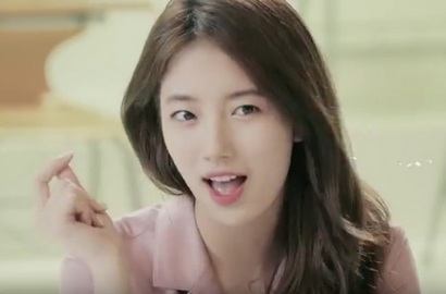 Sibuk Berat, Suzy Tetap Kocak di Lokasi Syuting Iklan