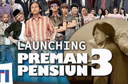 Serunya Launching 'Preman Pensiun 3' Bareng 'Dahsyat'