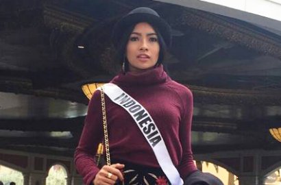 Intip Kerennya Puteri Indonesia Anindya Putri Main Bass di Miss Universe 2015