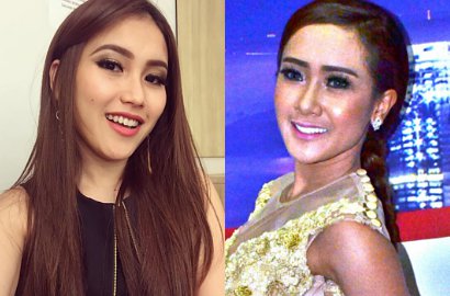Ayu Ting Ting-Cita Citata Kompak Pakai Bulu-Bulu di HUT Trans ke-14