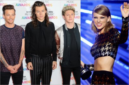 One Direction Kalahkan Taylor Swift Jadi Selebriti Berpenghasilan Terbesar di 2015