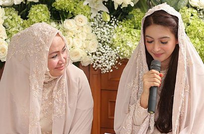 Dilukis Henna, Nabila Syakieb Cantik Ala Gadis Timur Tengah di Tradisi Malam Pacar