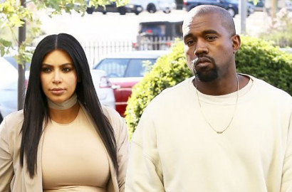 Pertama Kali, Kim Kardashian Bawa Putranya Muncul ke Publik