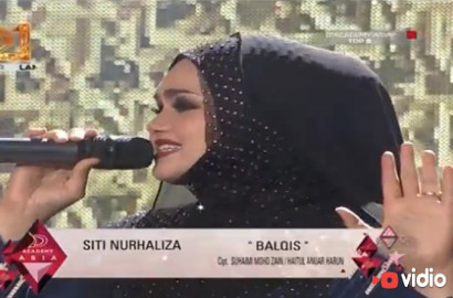 Siti Nurhalizah Bikin Saiful Jamil Heboh Sendiri di 'D'Academy Asia'