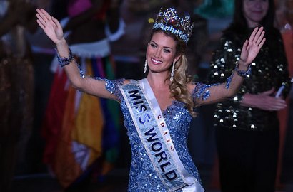 Spanyol Menangkan Miss World 2015, Indonesia Raih Tempat Ketiga