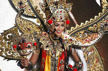 Masuk 15 Besar, Anindya Putri Disebut Sebelum Wakil Amerika Serikat di Miss Universe 2015