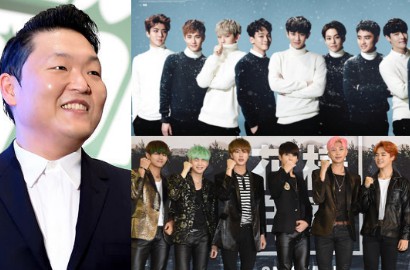 EXO, BTS dan PSY Masih Bertahan di Chart Album dan Lagu Digital Billboard