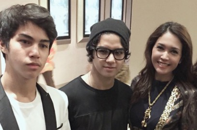 Al, El dan Dul Tunjukkan Reaksi Berbeda Soal Pacar Maia Estianty