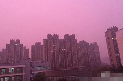 Langit di Tiongkok Jadi Merah Muda Gara-Gara Polusi Udara Akut