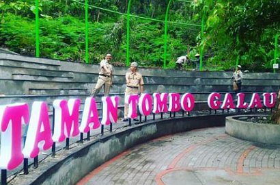 Buat Para Jomblo, Wonogiri Kini Punya Taman Tombo Galau