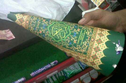 Dijual Rp 3500, Terompet dari Sampul Al Quran Bikin Heboh Warga Kendal