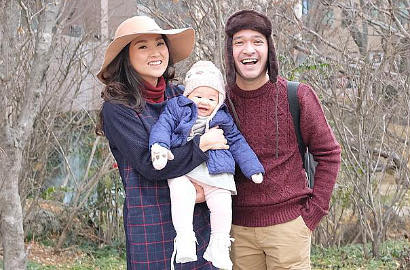 Romantisnya Liburan Seru Ruben Onsu dan Sarwendah di Korea Selatan