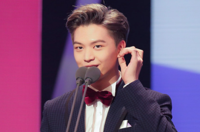 Sungjae Menang di MBC Entertainment Awards 2015 untuk 'We Got Married'