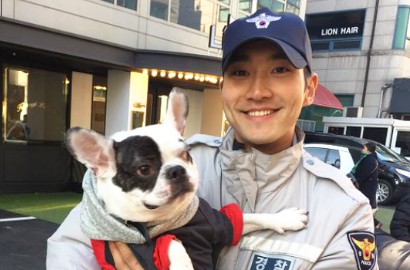 Kocak Banget, Anjing Milik Siwon SuJu Malah Pasang Ekspesi Ogah Saat Akan Dicium