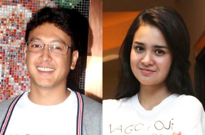 Bikin Baper, Dimas Anggara Peluk Erat Michelle Zudith di Poster 'London Love Story'