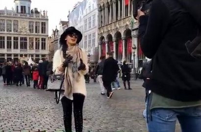 Syuting Untuk TV Nasional Belgia, Apa Yang Dibahas Syahrini?