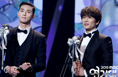 Ji Sung dan Park Seo Joon Raih 'Best Couple', Ini Daftar Pemenang MBC Drama Awards 2015