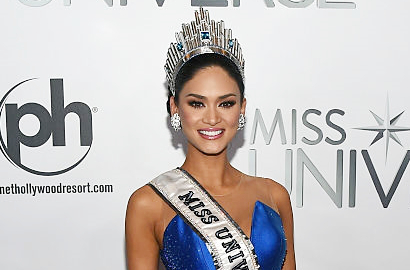 Bikin Pangling, Begini Penampilan Polos Miss Universe 2015 Tanpa Make Up