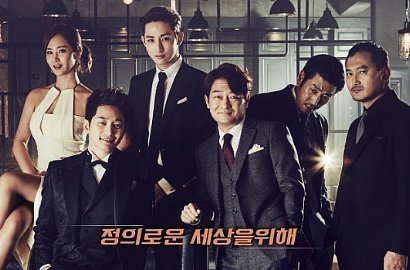 Kerennya Park Shi Hoo cs di Poster Karakter 'Neighborhood's Hero'