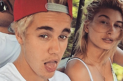 Tahun Baruan Bareng, Justin Bieber-Hailey Baldwin Makin Mesra