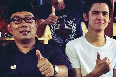 Aliando dan Ridwan Kamil Adu Ganteng, Pilih Mana?