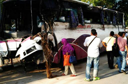 3 WNI Meninggal dalam Kecelakaan Bus di Malaysia